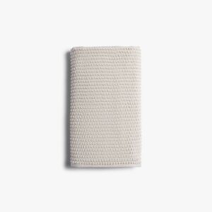 Parachute - Terry Dot Bath Towel Parchment - Parachute Gray